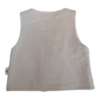 Completo 3 Pezzi T-shirt+gilet+pantaloncino Corredino - Neonato