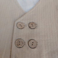 Completo 3 Pezzi T-shirt+gilet+pantaloncino Corredino - Neonato