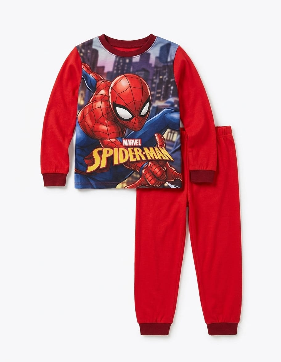 Pigiama Cotone Bimbo Spiderman Marvel