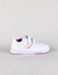 Scarpa Adidas Bianca con Strappi e Strisce Pastello- Bambina