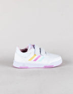 Scarpa Adidas Bianca con Strappi e Strisce Pastello- Bambina