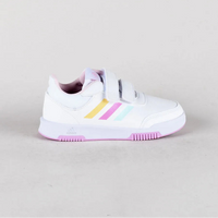 Scarpa Adidas Bianca con Strappi e Strisce Pastello- Bambina