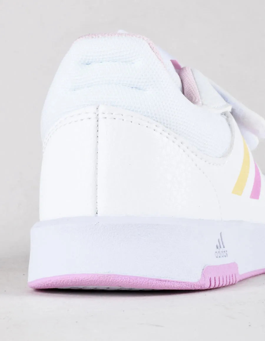 Scarpa Adidas Bianca con Strappi e Strisce Pastello- Bambina