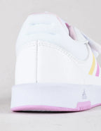 Scarpa Adidas Bianca con Strappi e Strisce Pastello- Bambina