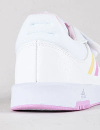 Scarpa Adidas Bianca con Strappi e Strisce Pastello- Bambina