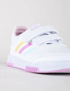 Scarpa Adidas Bianca con Strappi e Strisce Pastello- Bambina
