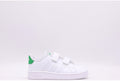 Scarpa Adidas Bianca con Logo Verde-bambino