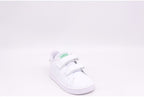 Scarpa Adidas Bianca con Logo Verde-bambino