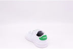 Scarpa Adidas Bianca con Logo Verde-bambino
