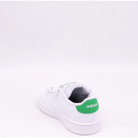 Scarpa Adidas Bianca con Logo Verde-bambino