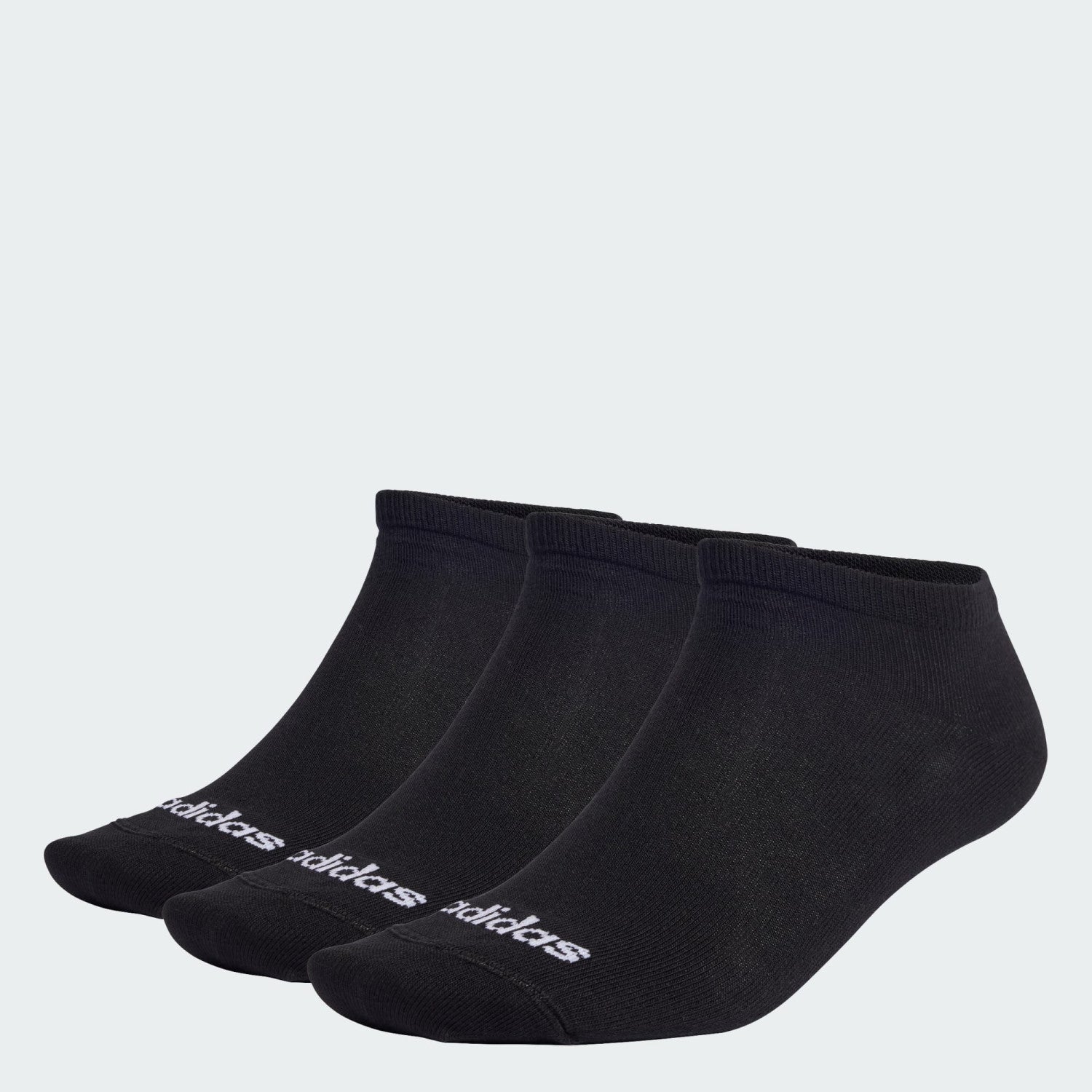 Calze Nere con Logo Adidas