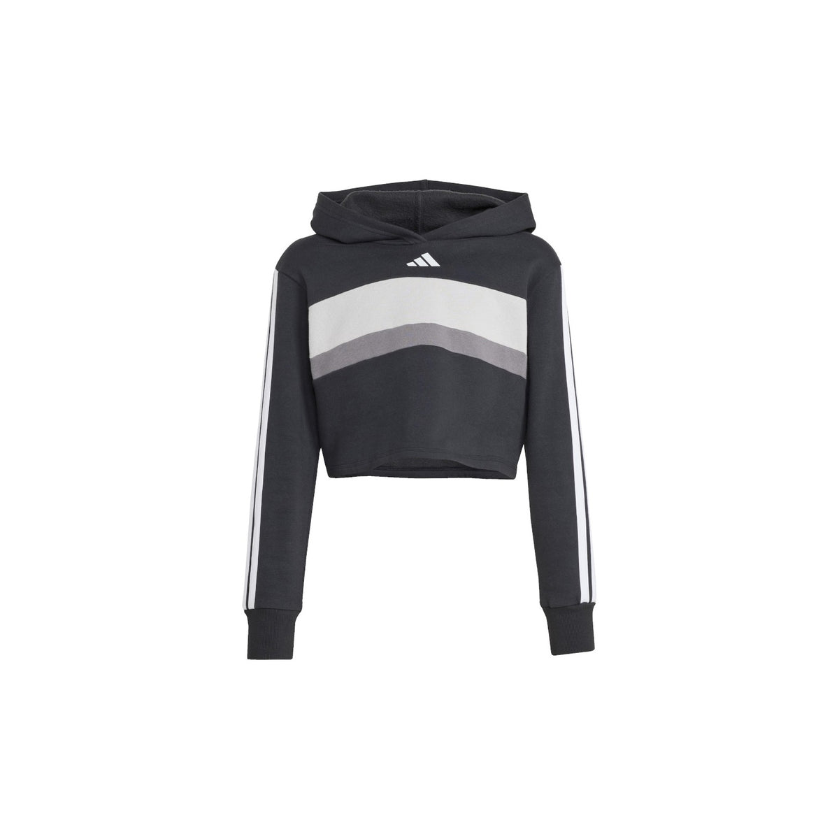 Tuta Adidas con Felpa Crop e Leggings - Bambina