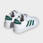 Scarpa Adidas Bianche con Logo Verde-bambino