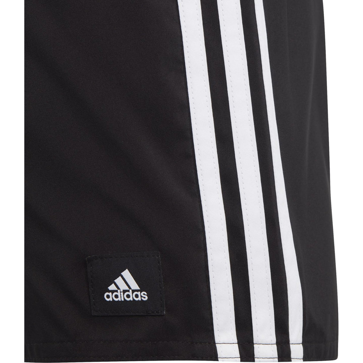 Costume Adidas Nero con Strisce Bianche-bambino