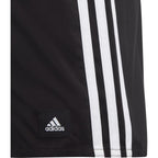 Costume Adidas Nero con Strisce Bianche-bambino
