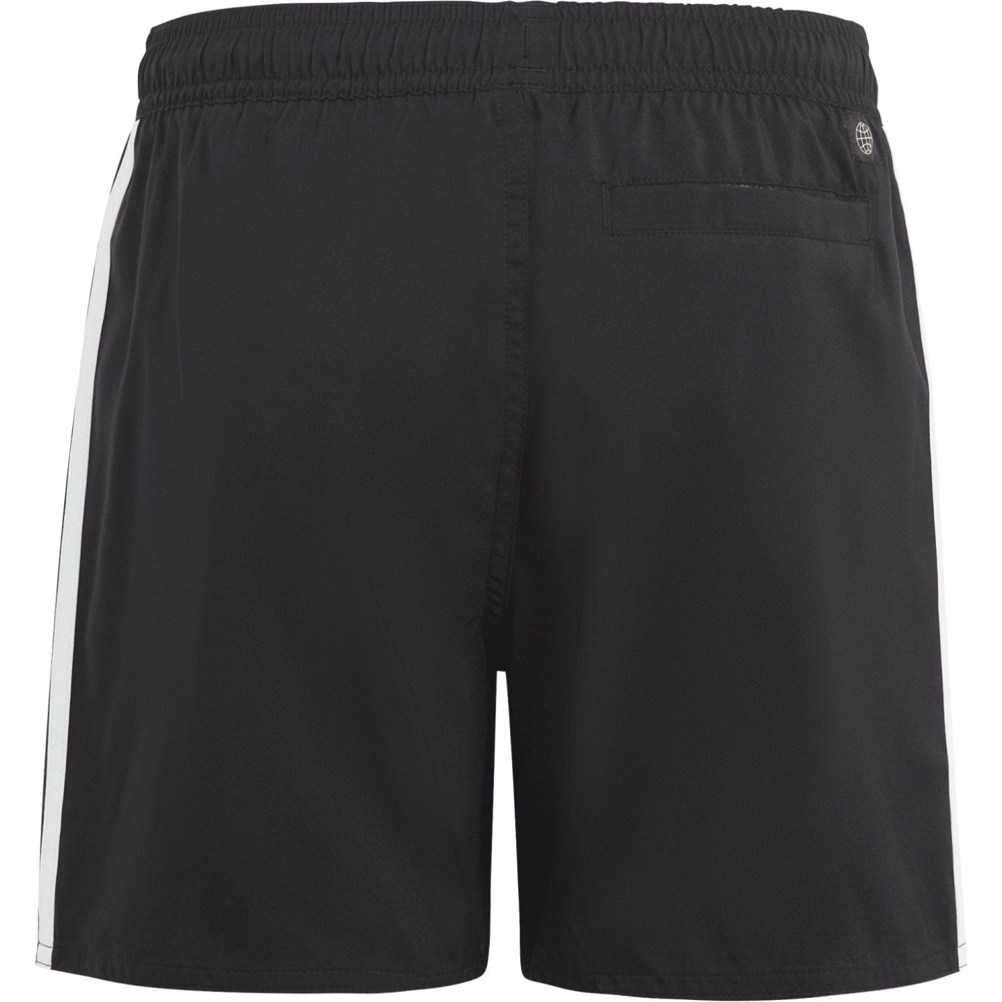 Costume Adidas Nero con Strisce Bianche-bambino