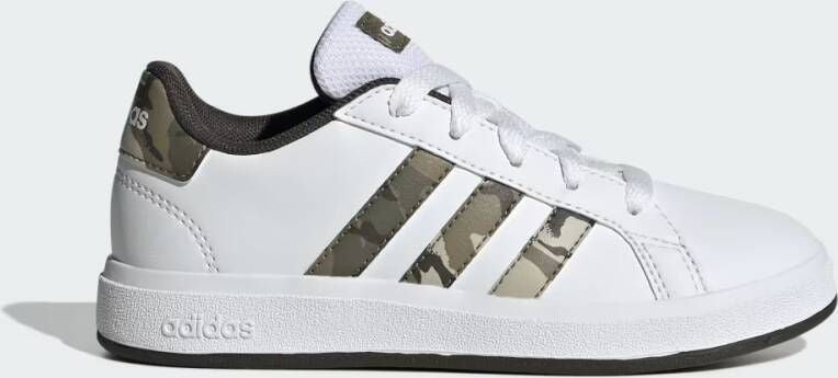 Scarpa Adidas Bianca con Logo Maculato-ragazzo
