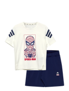 Completo(maglietta +Pantaloncini) Marvel con Logo Adidas - Neonato