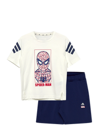 Completo(maglietta +Pantaloncini) Marvel con Logo Adidas - Neonato
