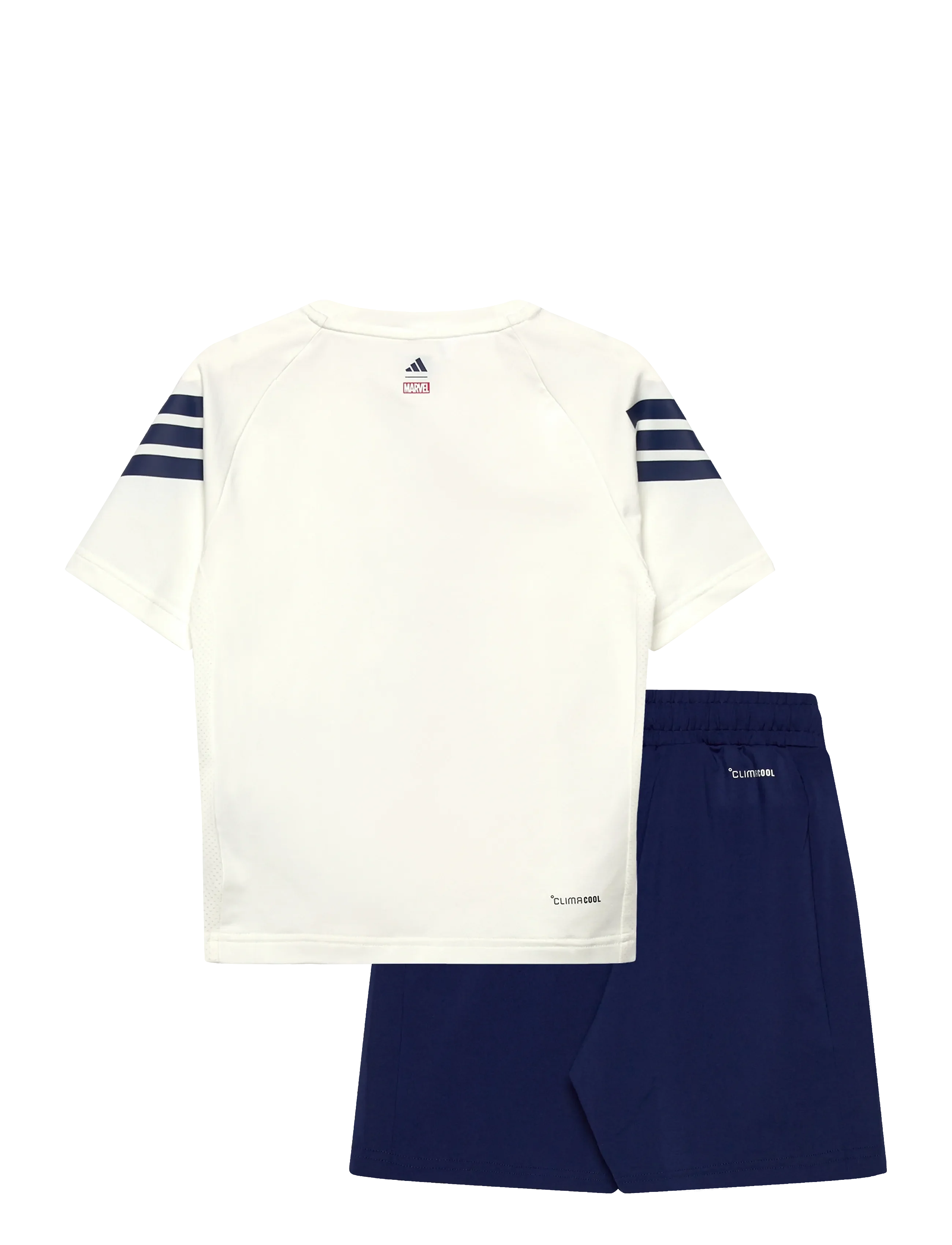 Completo(maglietta +Pantaloncini) Marvel con Logo Adidas - Neonato