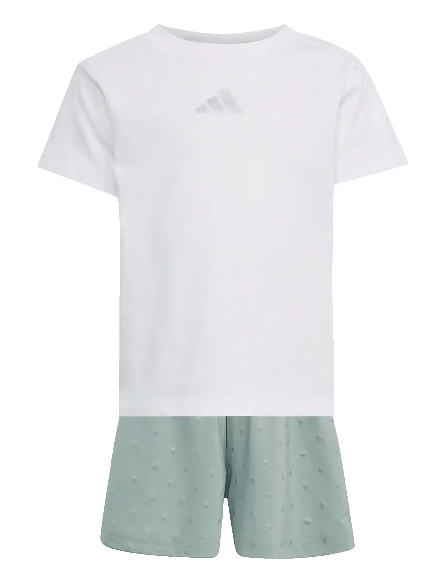 Completo(maglietta+pantaloncini) con Logo Adidas - Neonata