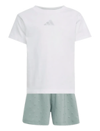 Completo(maglietta+pantaloncini) con Logo Adidas - Neonata