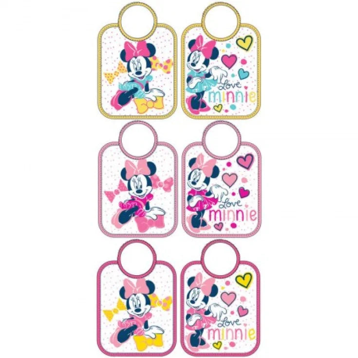Set 7 Bavette con Laccetto Settimana Bimba Disney Minnie