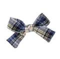 Fiocco per Capelli Tartan 10 Cm Fermaglio per Capelli Siena