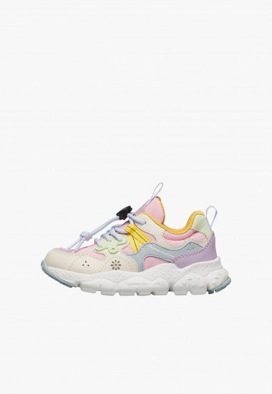 Scarpe Yamano 3 Junior. E-calf/nylon Pink-celeste-mint Flower Mountain - Bambina