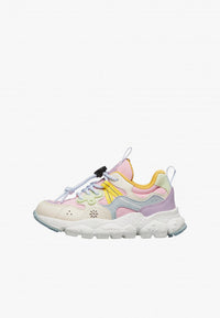 Scarpe Yamano 3 Junior. E-calf/nylon Pink-celeste-mint Flower Mountain - Bambina