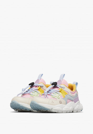 Scarpe Yamano 3 Junior. E-calf/nylon Pink-celeste-mint Flower Mountain - Bambina