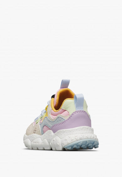 Scarpe Yamano 3 Junior. E-calf/nylon Pink-celeste-mint Flower Mountain - Bambina