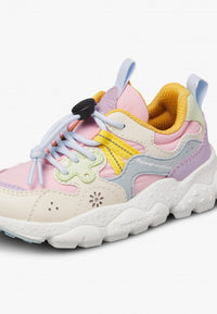 Scarpe Yamano 3 Junior. E-calf/nylon Pink-celeste-mint Flower Mountain - Bambina
