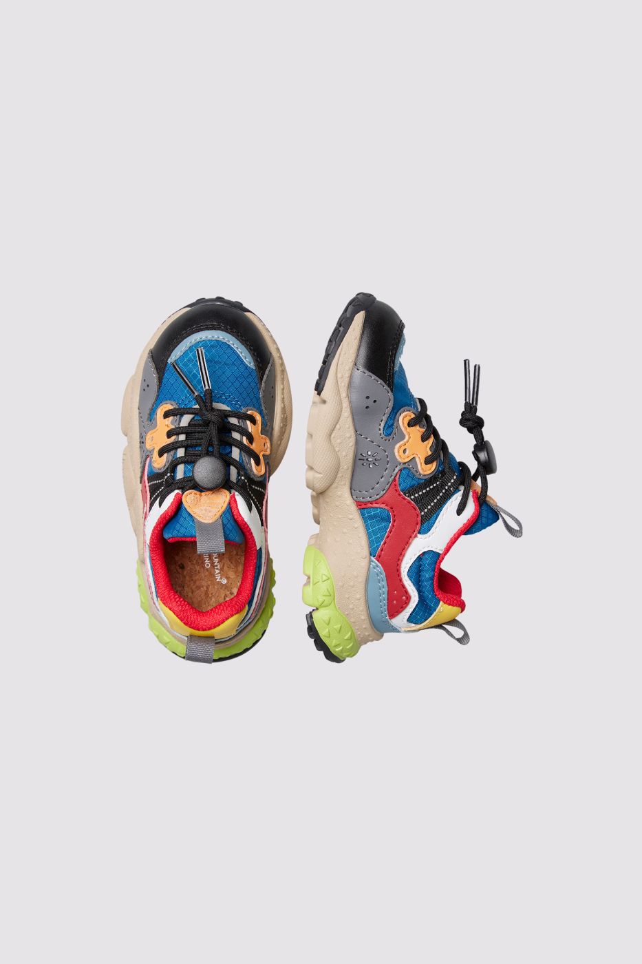 Scarpe Yamano 3 Junior. Raimbo Red-azure-yellow Flower Mountain - Ragazza