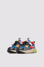 Scarpe Yamano 3 Junior. Raimbo Red-azure-yellow Flower Mountain - Ragazza