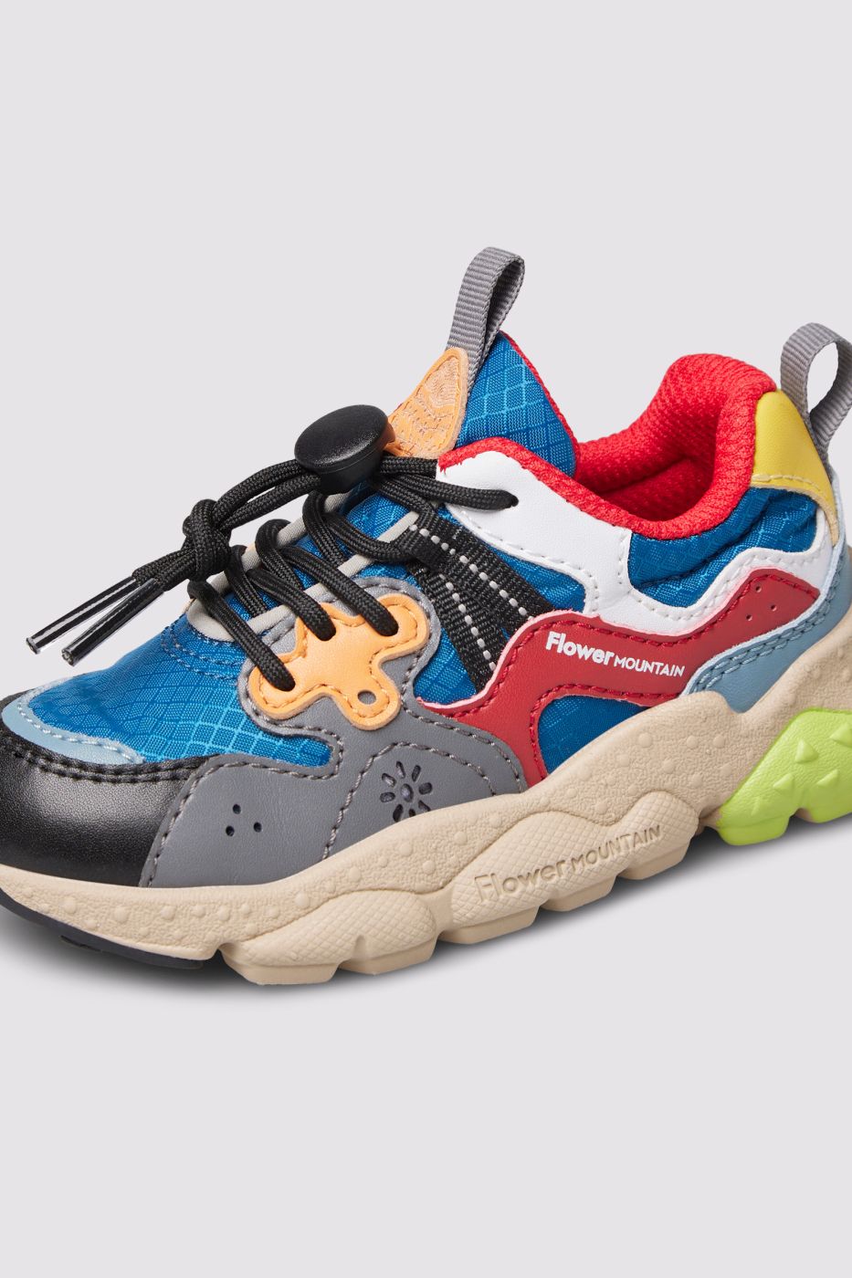 Scarpe Yamano 3 Junior. Raimbo Red-azure-yellow Flower Mountain - Ragazza
