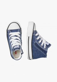 Scarpe Naturino Ylfas. Canvas Delave' Navy - Bambini