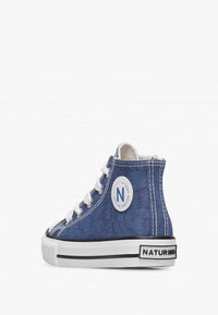 Scarpe Naturino Ylfas. Canvas Delave' Navy - Bambini