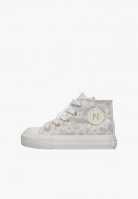 Scarpe Naturino Ylfas. Embroidered Fabric White - Bambina