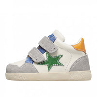 Scarpe Falcotto Alnoite High 2 Vl. Dark Grey-milk-grass - Neonato
