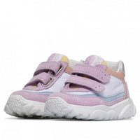 Falcotto Amantea 2 Vl. Suede/nylon Deep Lilac-white-light Dream - Bambini