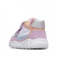 Falcotto Amantea 2 Vl. Suede/nylon Deep Lilac-white-light Dream - Bambini