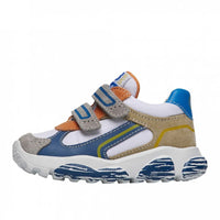 Scarpe Falcotto Cabbi Vl. Suede/nylon/calf Sole Painted Grey-white-azur - Neonat