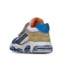 Scarpe Falcotto Cabbi Vl. Suede/nylon/calf Sole Painted Grey-white-azur - Neonat