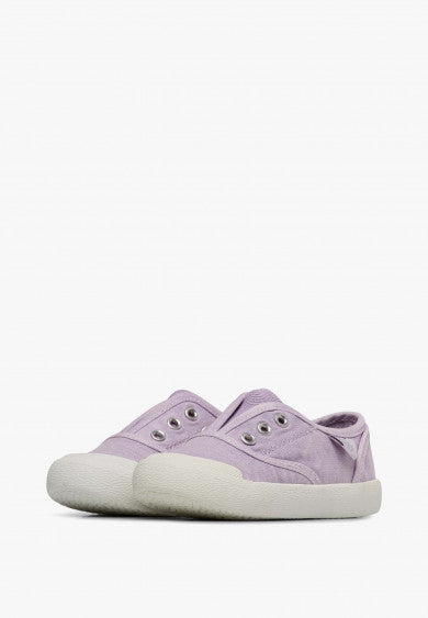 Scarpe Naturino Summer. Canvas Delave' Lilac - Bambina