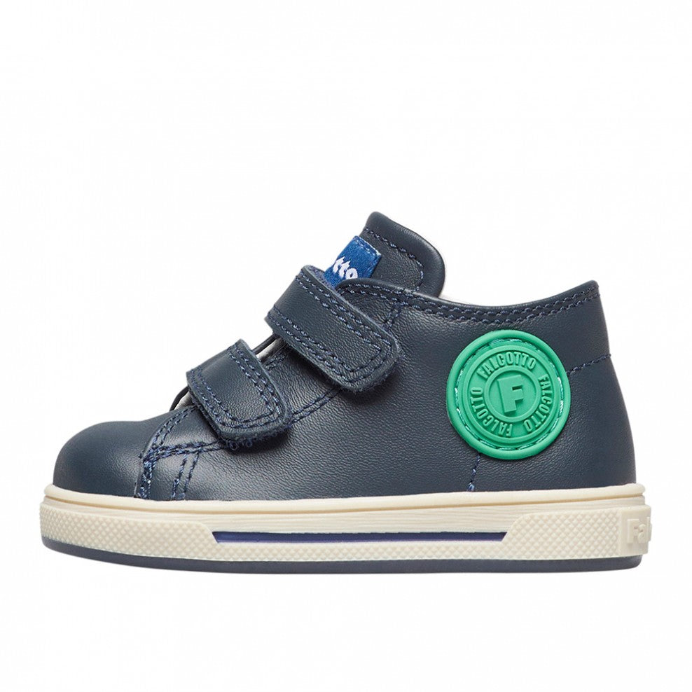 Scarpe Falcotto Michael 3. Navy-green - Bambino