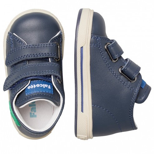 Scarpe Falcotto Michael 3. Navy-green - Bambino
