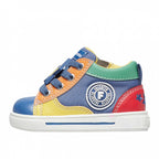 Falcotto Shin Zip. Azzure-orange-red