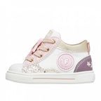 Falcotto Shin Zip. Whitw-pink-platinum