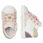 Falcotto Shin Zip. Whitw-pink-platinum